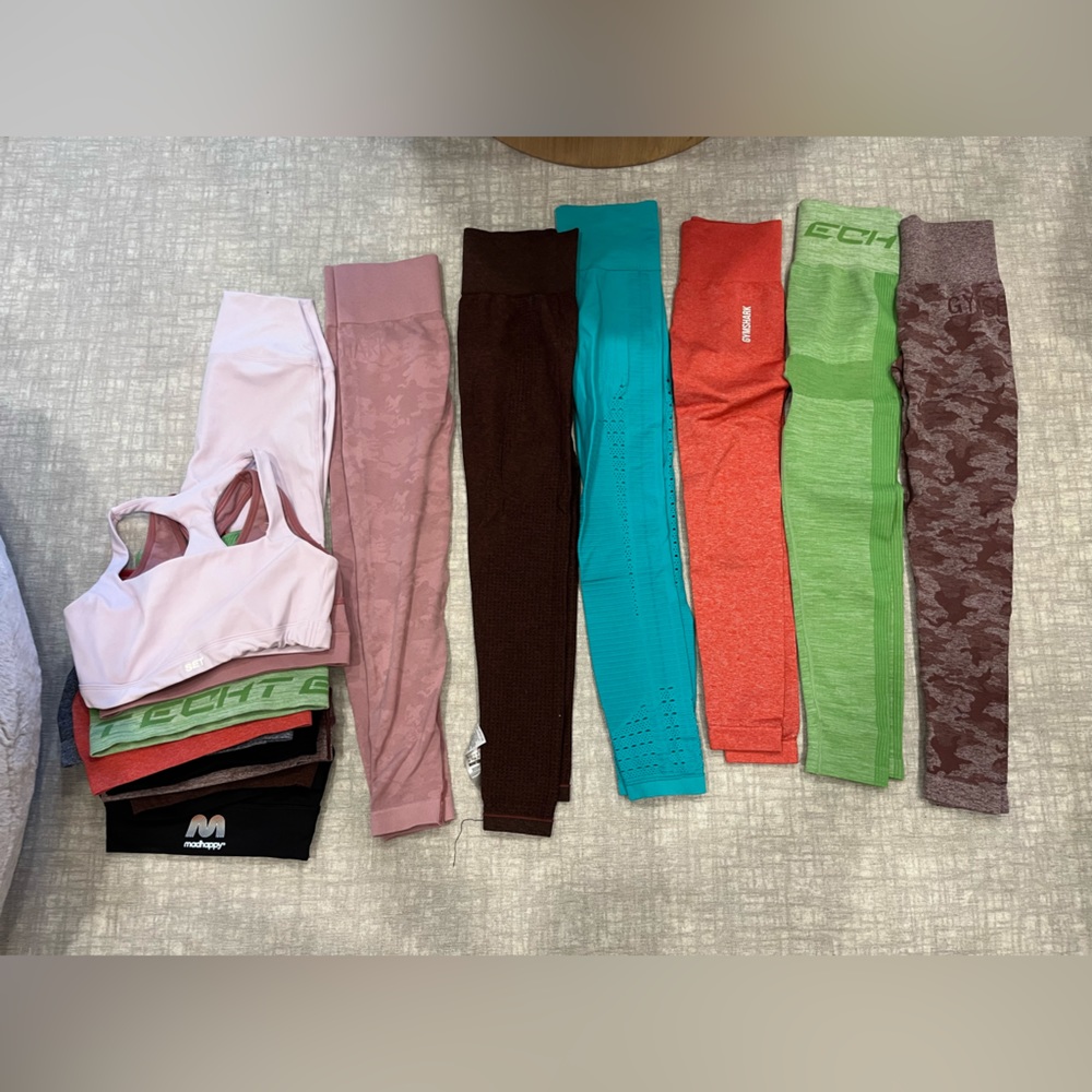 Activewear Bundle: Gymshark, Set Active, Lululemon